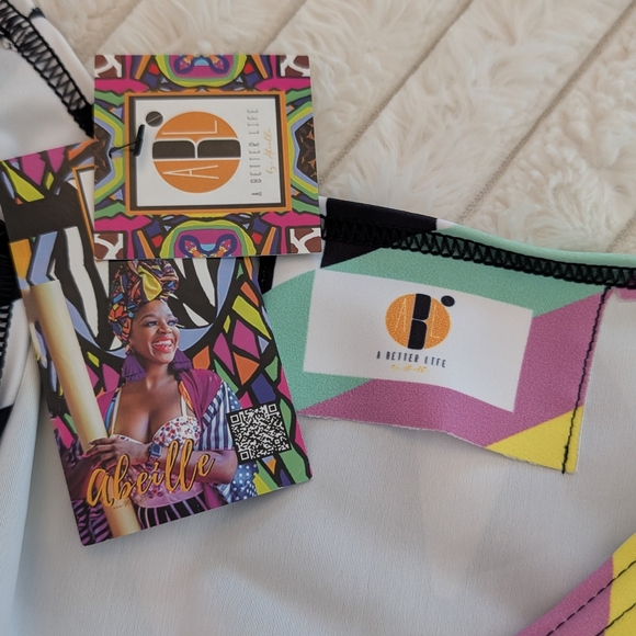 Colorful Geometric Dress - Picture 5 of 6